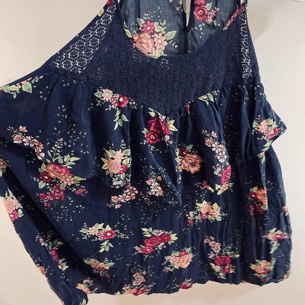 Torrid floral tank blouse size 5x